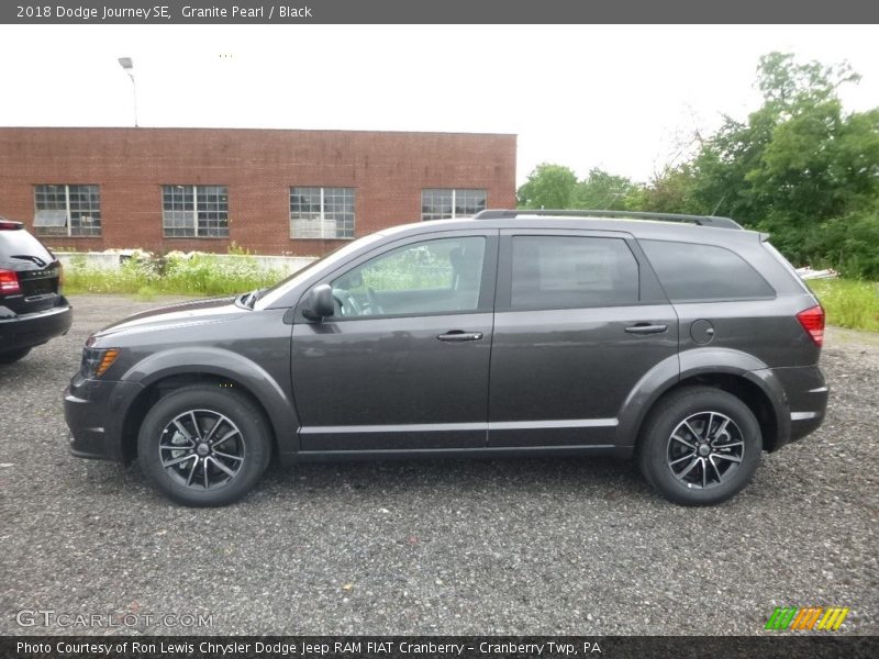 Granite Pearl / Black 2018 Dodge Journey SE