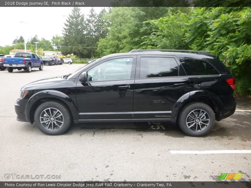 Pitch Black / Black 2018 Dodge Journey SE