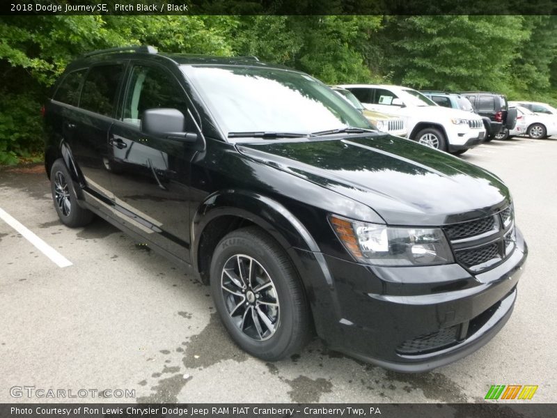 Pitch Black / Black 2018 Dodge Journey SE