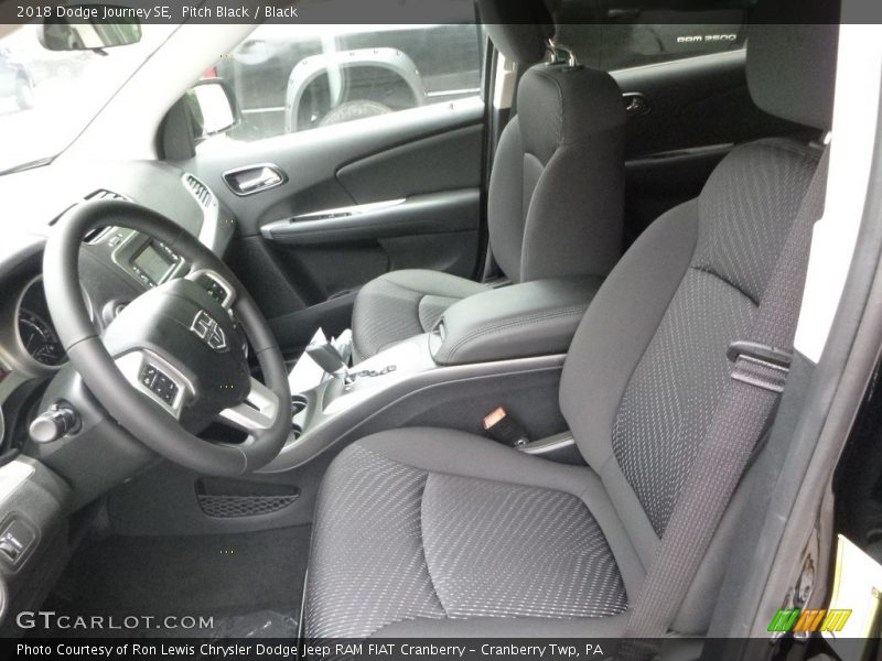 Pitch Black / Black 2018 Dodge Journey SE
