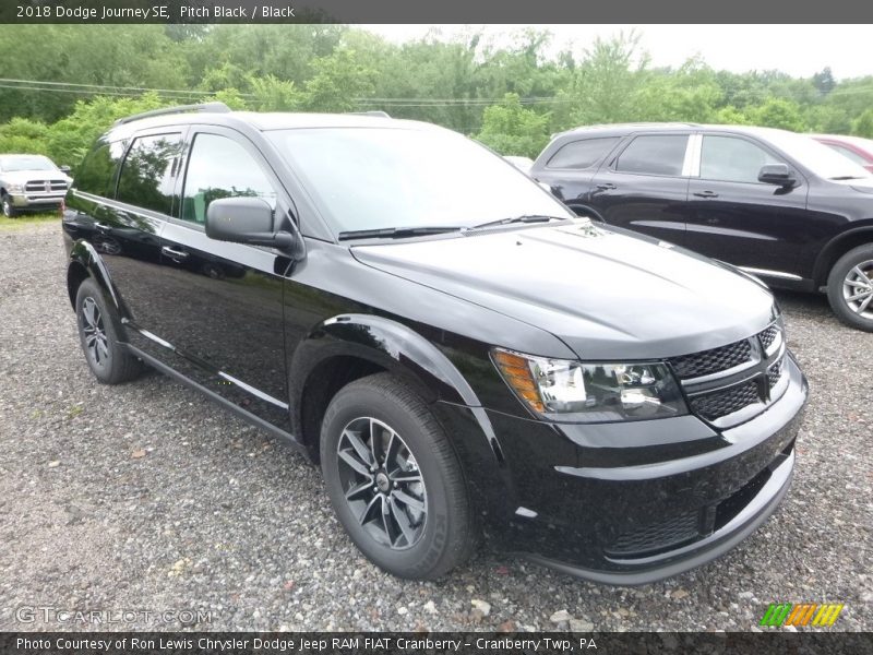 Pitch Black / Black 2018 Dodge Journey SE