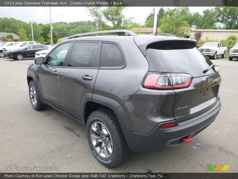 Granite Crystal Metallic / Black 2019 Jeep Cherokee Trailhawk 4x4