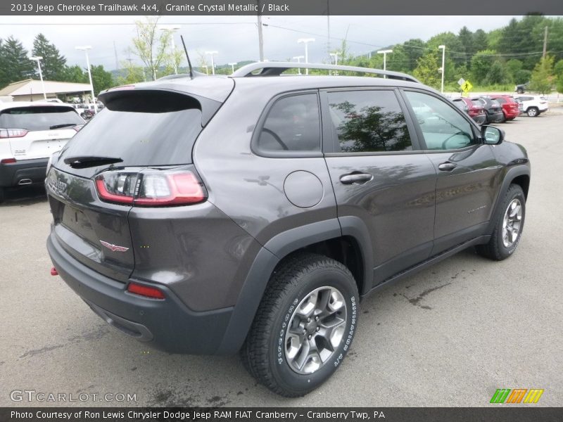 Granite Crystal Metallic / Black 2019 Jeep Cherokee Trailhawk 4x4