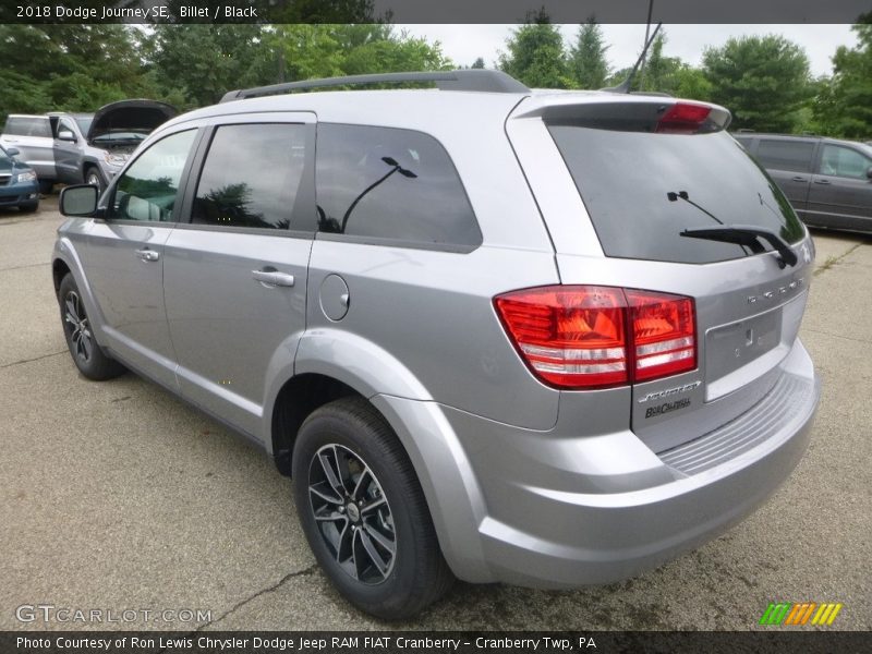 Billet / Black 2018 Dodge Journey SE