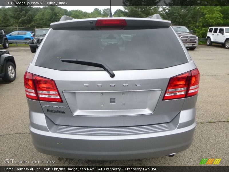 Billet / Black 2018 Dodge Journey SE