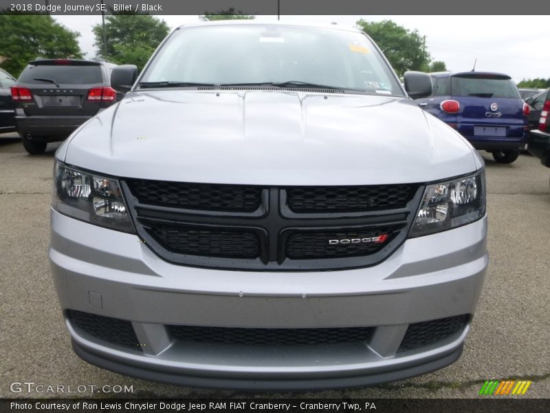 Billet / Black 2018 Dodge Journey SE