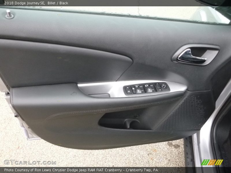 Billet / Black 2018 Dodge Journey SE