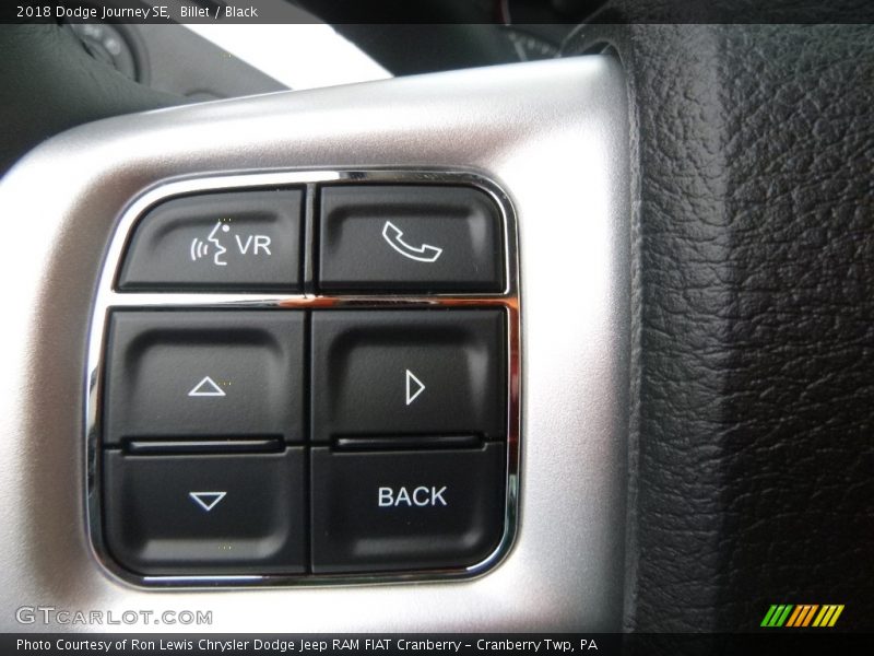 Billet / Black 2018 Dodge Journey SE