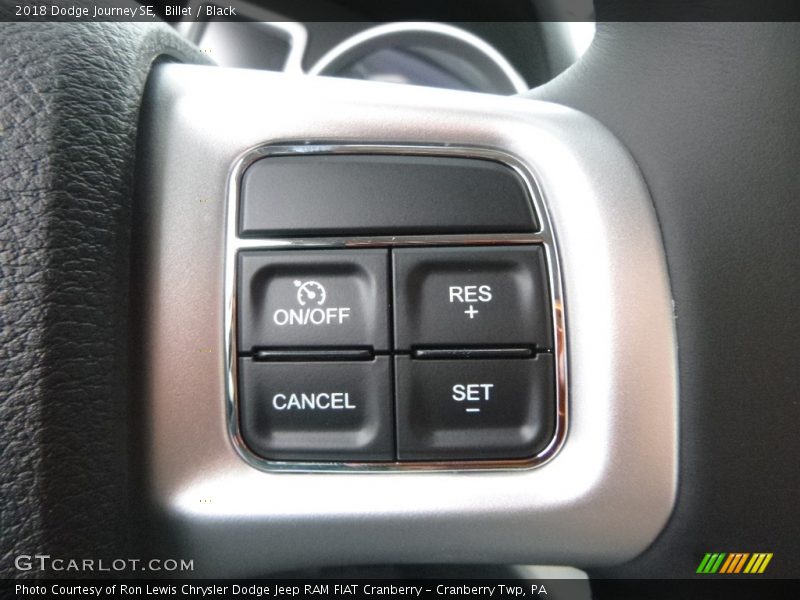 Billet / Black 2018 Dodge Journey SE
