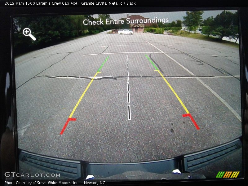 Granite Crystal Metallic / Black 2019 Ram 1500 Laramie Crew Cab 4x4