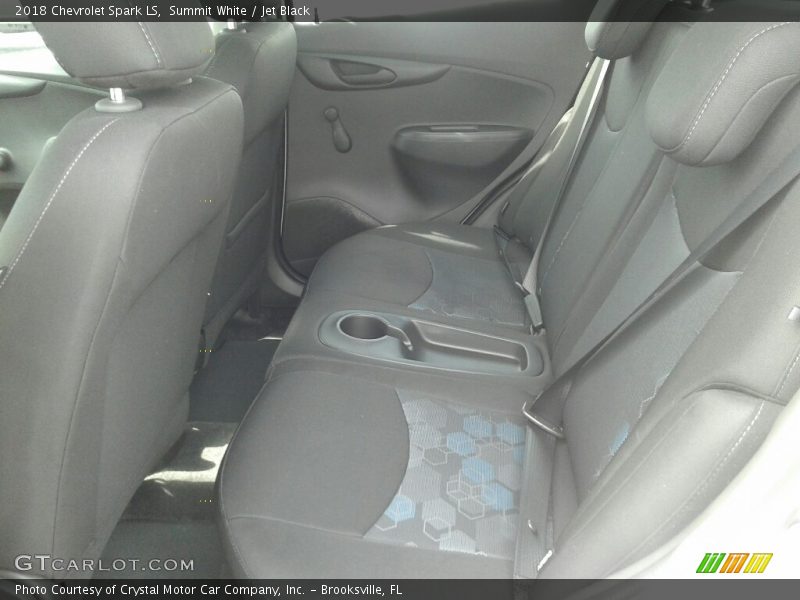 Summit White / Jet Black 2018 Chevrolet Spark LS