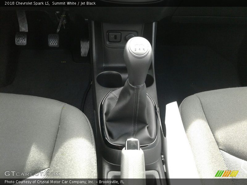 Summit White / Jet Black 2018 Chevrolet Spark LS
