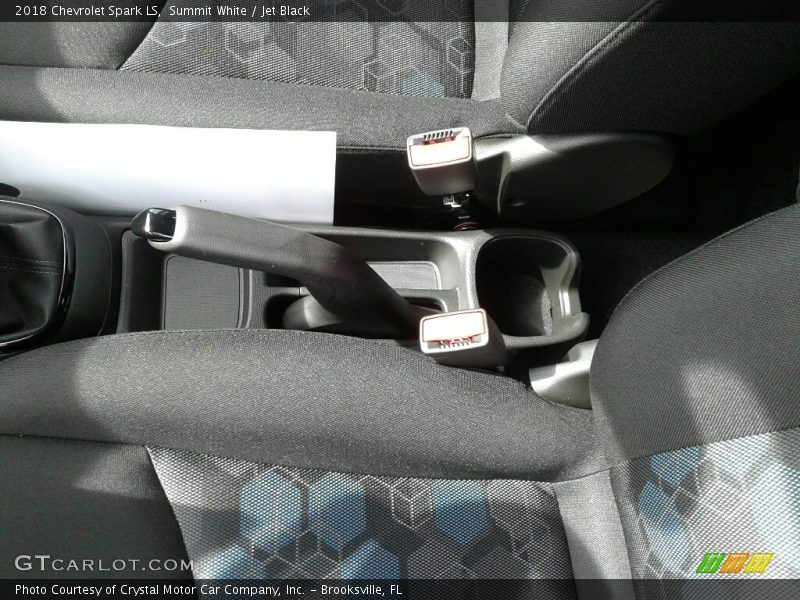 Summit White / Jet Black 2018 Chevrolet Spark LS