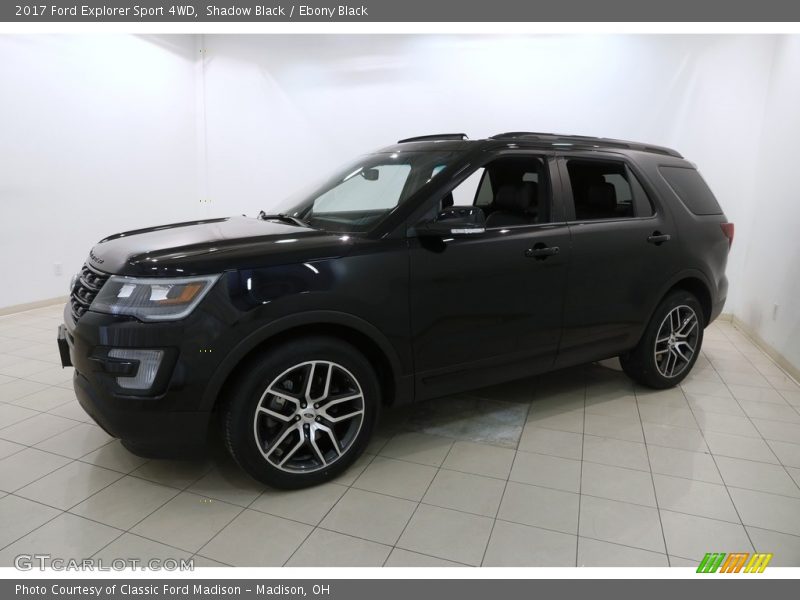 Shadow Black / Ebony Black 2017 Ford Explorer Sport 4WD