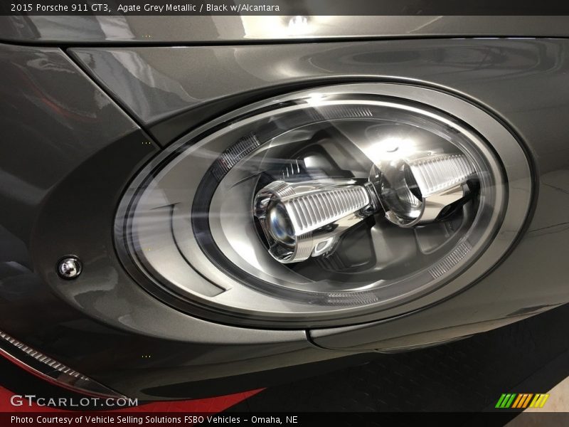 Agate Grey Metallic / Black w/Alcantara 2015 Porsche 911 GT3
