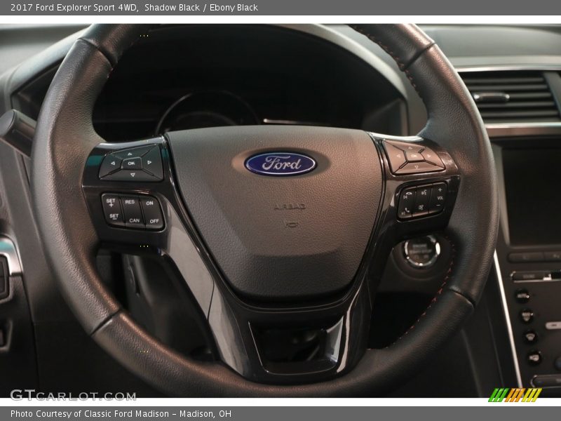 Shadow Black / Ebony Black 2017 Ford Explorer Sport 4WD