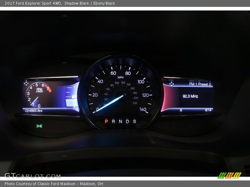Shadow Black / Ebony Black 2017 Ford Explorer Sport 4WD