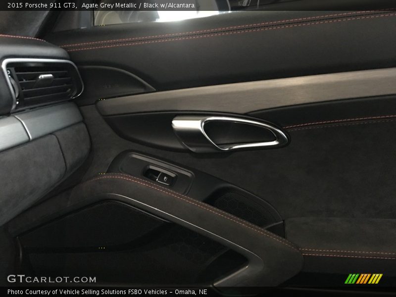 Agate Grey Metallic / Black w/Alcantara 2015 Porsche 911 GT3