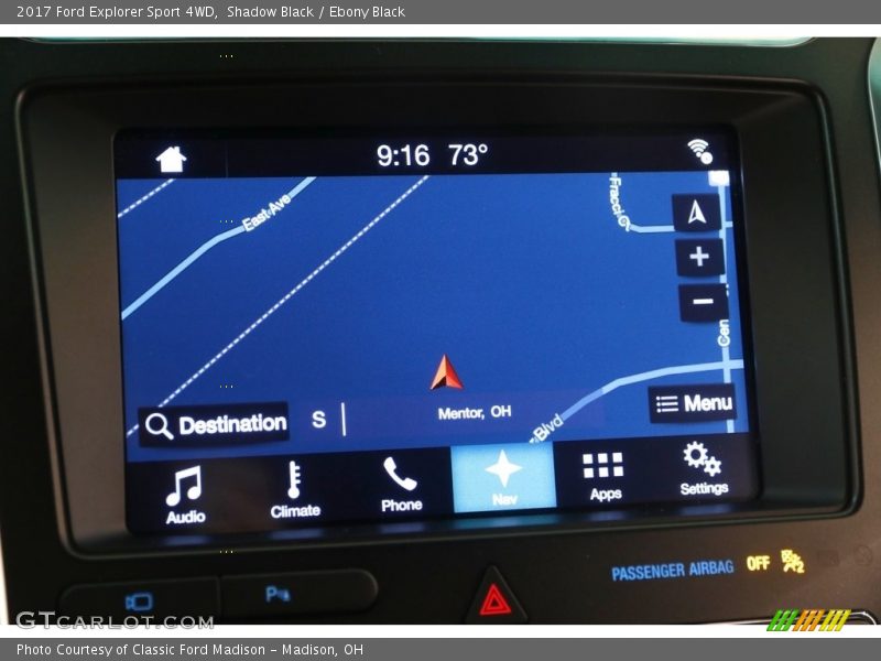 Shadow Black / Ebony Black 2017 Ford Explorer Sport 4WD