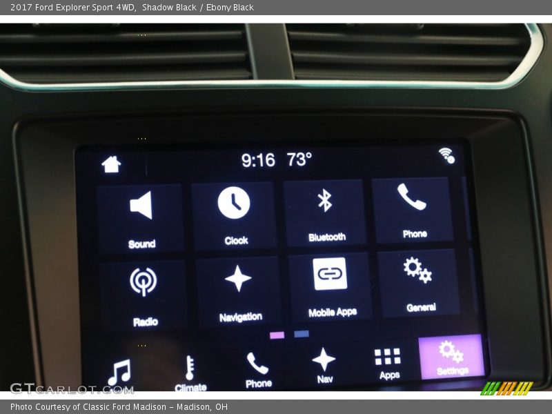 Shadow Black / Ebony Black 2017 Ford Explorer Sport 4WD