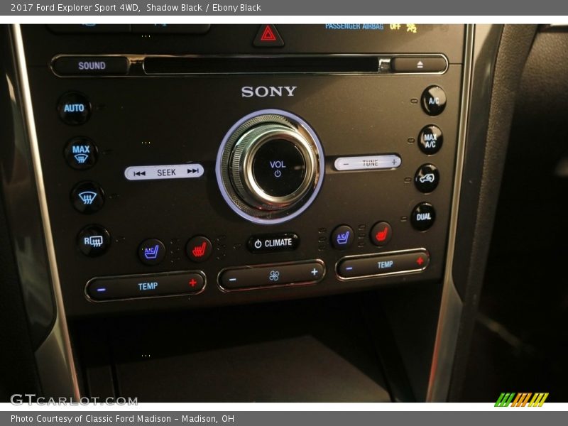 Shadow Black / Ebony Black 2017 Ford Explorer Sport 4WD