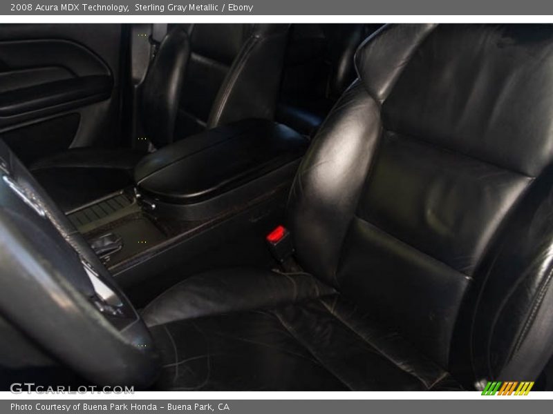Sterling Gray Metallic / Ebony 2008 Acura MDX Technology