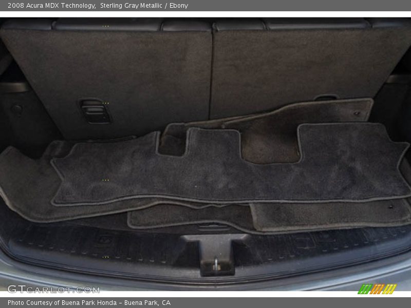 Sterling Gray Metallic / Ebony 2008 Acura MDX Technology