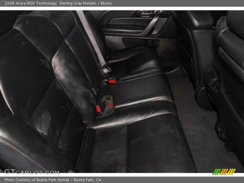 Sterling Gray Metallic / Ebony 2008 Acura MDX Technology