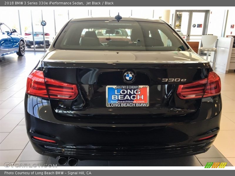 Jet Black / Black 2018 BMW 3 Series 330e iPerformance Sedan