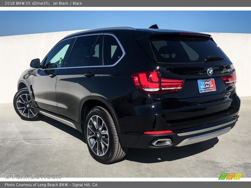 Jet Black / Black 2018 BMW X5 sDrive35i
