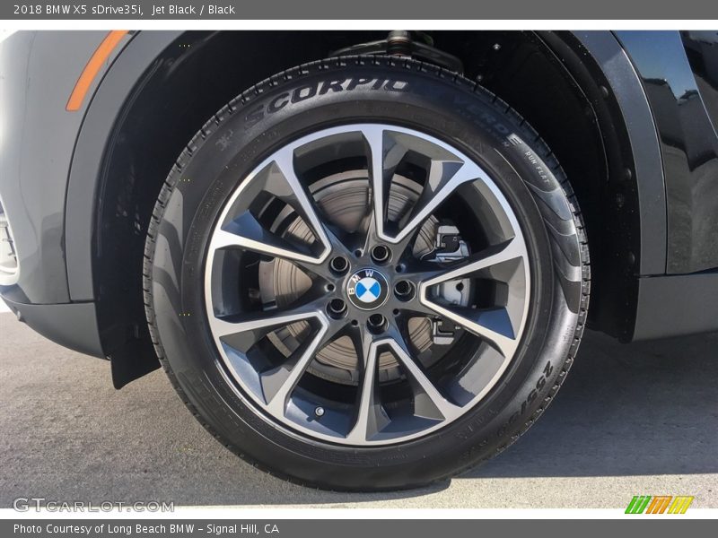 Jet Black / Black 2018 BMW X5 sDrive35i