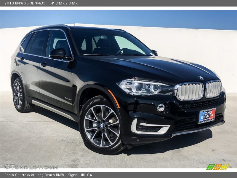 Jet Black / Black 2018 BMW X5 sDrive35i