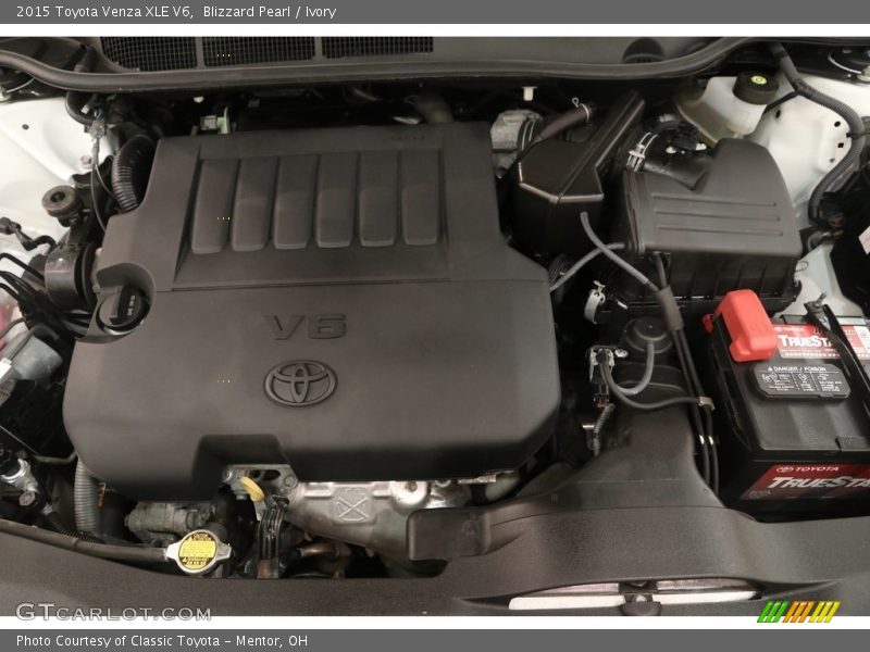 Blizzard Pearl / Ivory 2015 Toyota Venza XLE V6