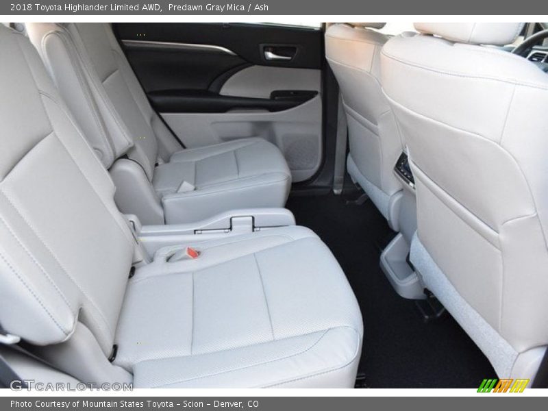 Predawn Gray Mica / Ash 2018 Toyota Highlander Limited AWD