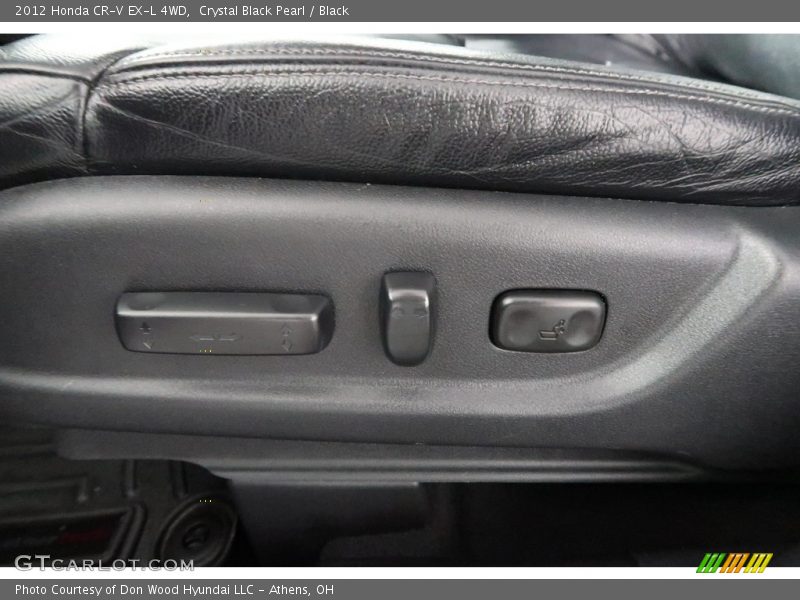 Crystal Black Pearl / Black 2012 Honda CR-V EX-L 4WD