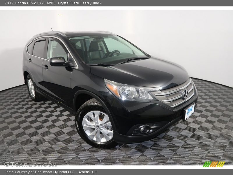 Crystal Black Pearl / Black 2012 Honda CR-V EX-L 4WD