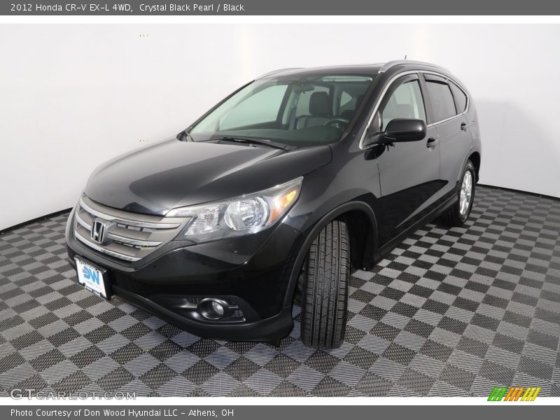 Crystal Black Pearl / Black 2012 Honda CR-V EX-L 4WD