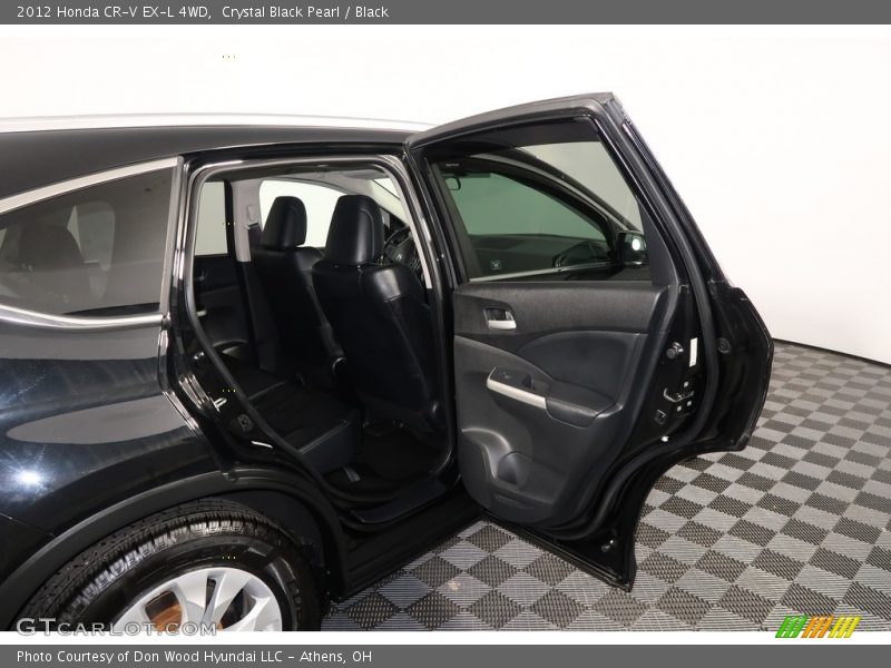 Crystal Black Pearl / Black 2012 Honda CR-V EX-L 4WD