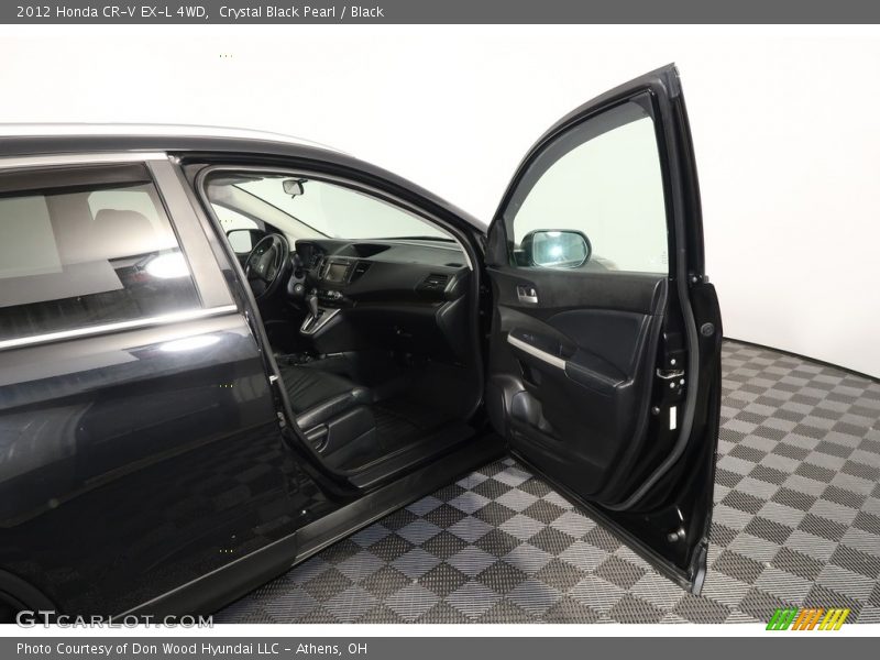Crystal Black Pearl / Black 2012 Honda CR-V EX-L 4WD