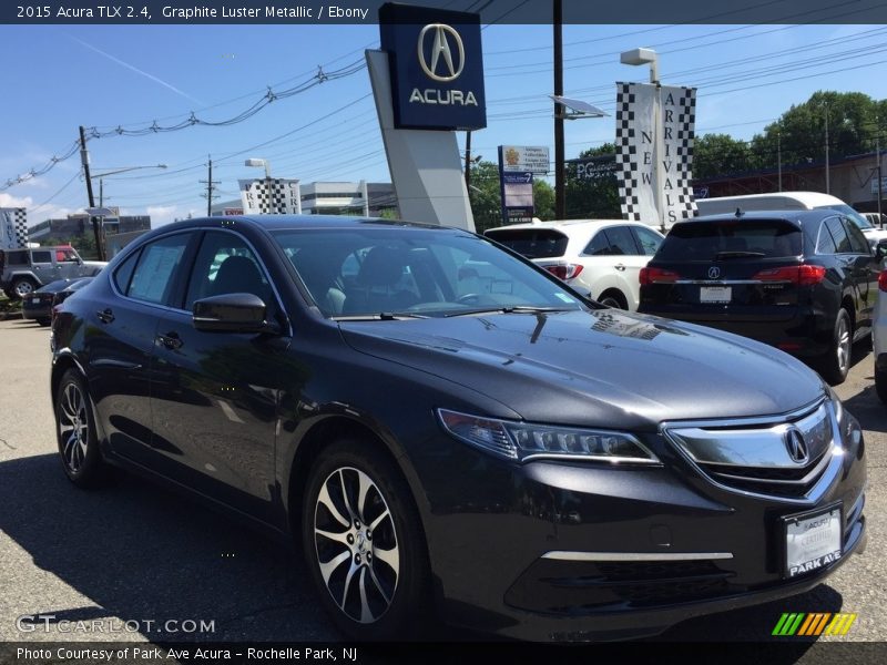 Graphite Luster Metallic / Ebony 2015 Acura TLX 2.4