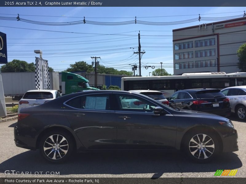 Graphite Luster Metallic / Ebony 2015 Acura TLX 2.4