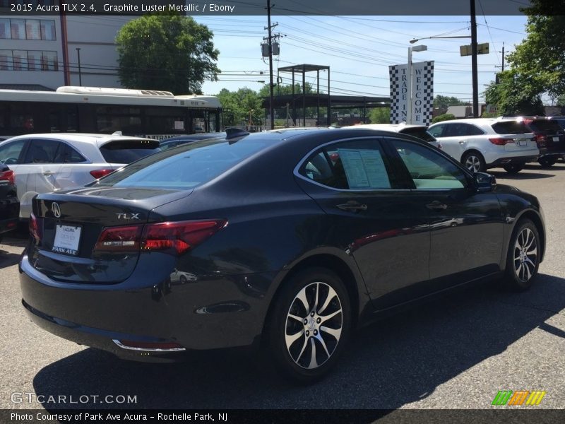 Graphite Luster Metallic / Ebony 2015 Acura TLX 2.4