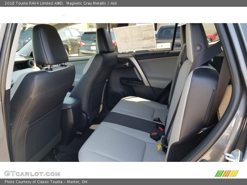 Magnetic Gray Metallic / Ash 2018 Toyota RAV4 Limited AWD