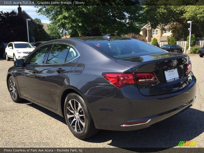 Graphite Luster Metallic / Ebony 2015 Acura TLX 2.4