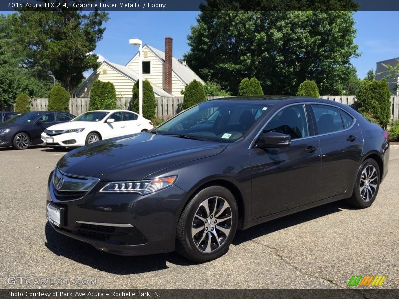 Graphite Luster Metallic / Ebony 2015 Acura TLX 2.4