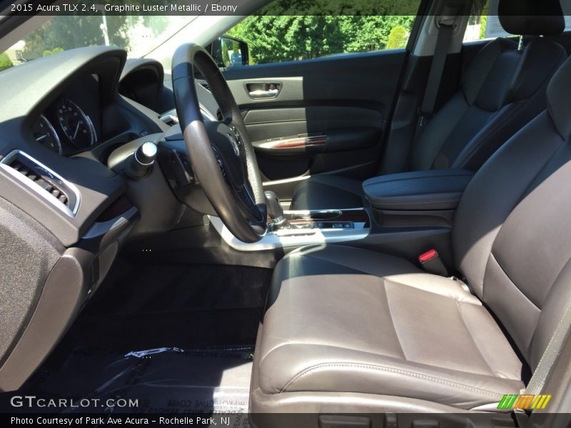 Graphite Luster Metallic / Ebony 2015 Acura TLX 2.4