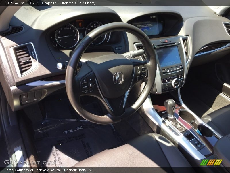 Graphite Luster Metallic / Ebony 2015 Acura TLX 2.4