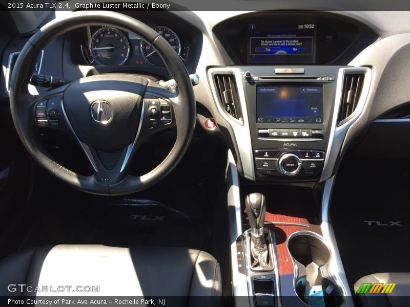 Graphite Luster Metallic / Ebony 2015 Acura TLX 2.4
