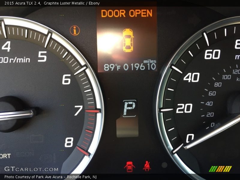 Graphite Luster Metallic / Ebony 2015 Acura TLX 2.4