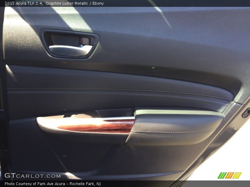 Graphite Luster Metallic / Ebony 2015 Acura TLX 2.4
